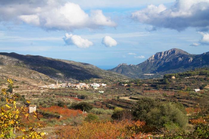 אפרטהוטל Patró Buhardilla Rustica En La Vall De Gallinera מראה חיצוני תמונה